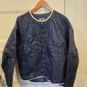 Dex Quilted Jacket with Cream Trim